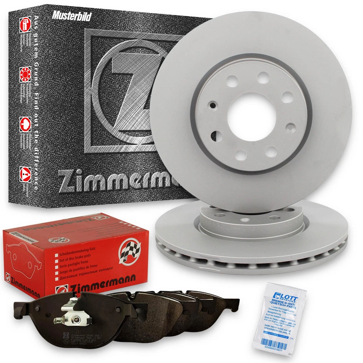 Гальмівні диски та колодки Zimmermann для MINI CLUBMAN F54 – безпека та якість